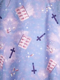 病みかわプリントBigシャツ
