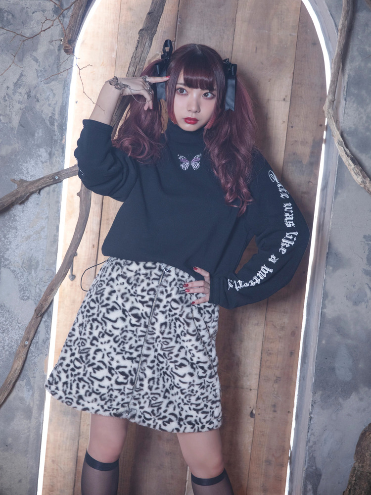レオパードエコファースカート - Jamie エーエヌケー(ジェイミーエー