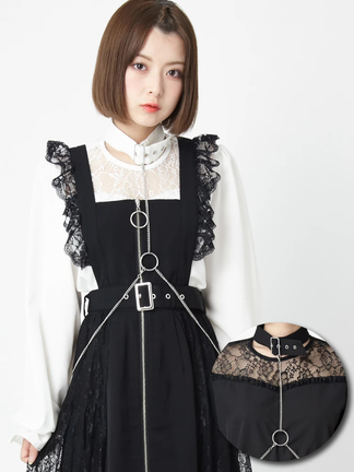 チェーンハーネス付きブラウス - Jamie エーエヌケー(ジェイミーエー