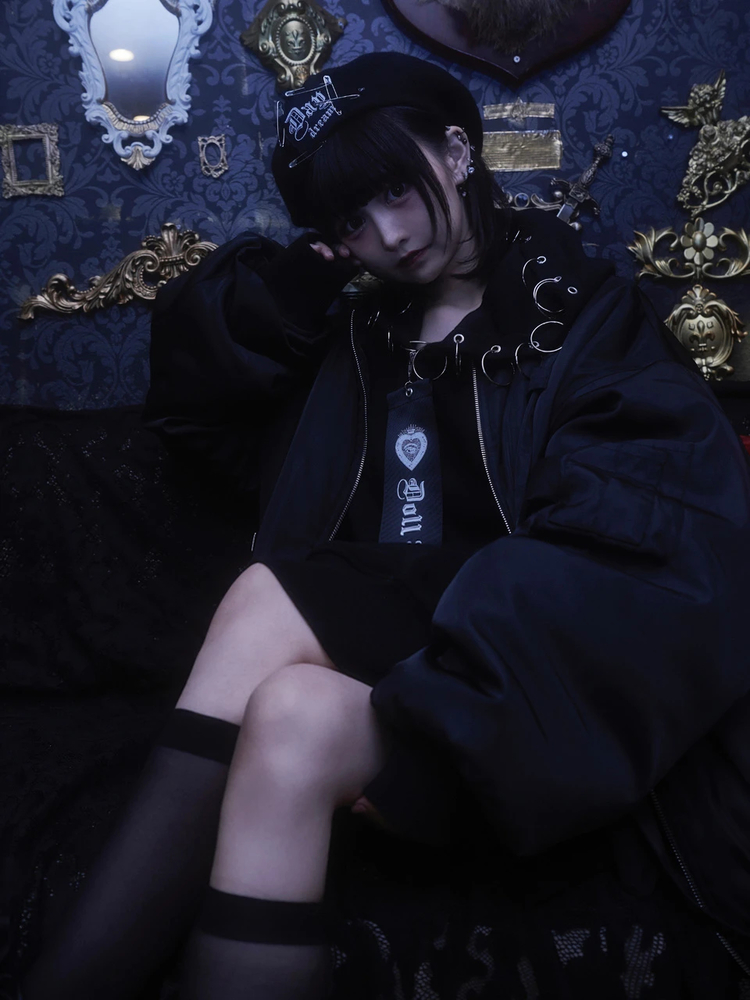 ピアスフーディーBIGパーカー - Jamie エーエヌケー(ジェイミーエー