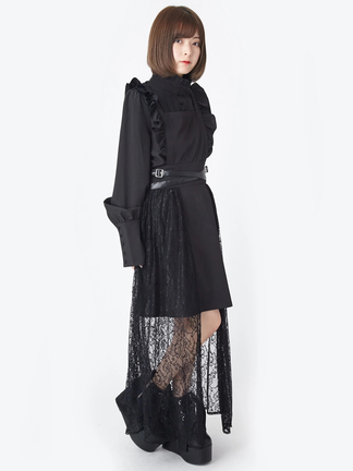 Jamie エーエヌケー ゴシッククロスティアードJSK ゴシッククロスティアードJSK - Jamie エーエヌケー(ジェイミー