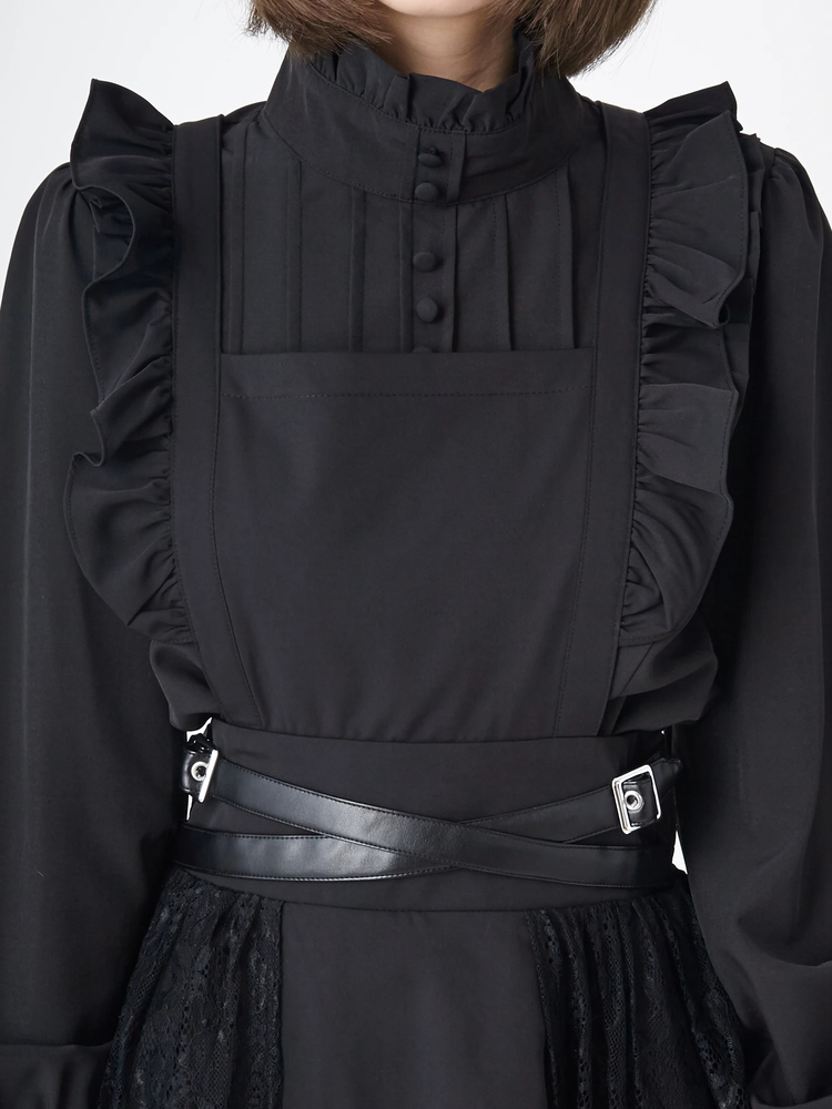 【あかれんが様★専用】日本製★3×3mm　ロングチェストジップ フロントクロスマキシジャンスカ - Jamie エーエヌケー(ジェイミーエー