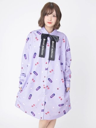お薬プリントBigシャツ - Jamie エーエヌケー(ジェイミーエーエヌケー
