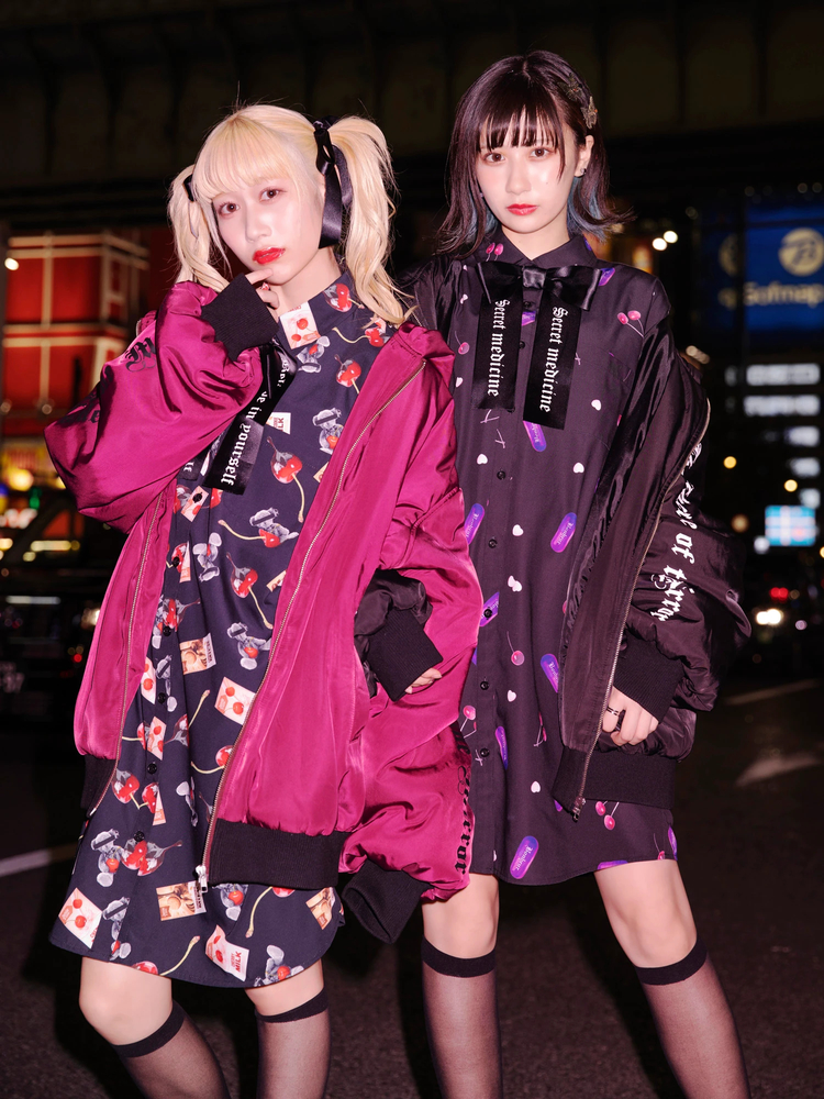 お薬プリントBigシャツ - Jamie エーエヌケー(ジェイミーエーエヌケー