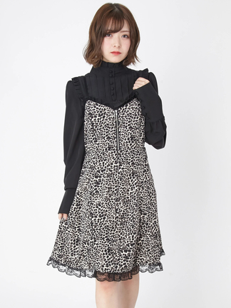 レオパードキャミワンピース - Jamie エーエヌケー(ジェイミーエー