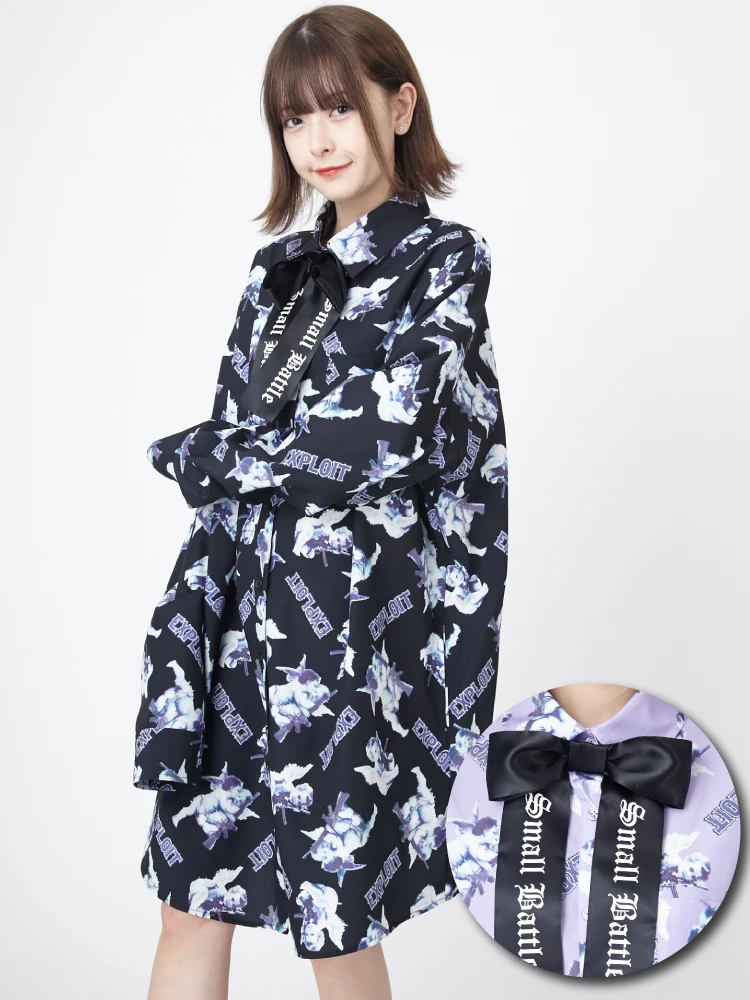 エンジェルプリントBIGシャツ - Jamie エーエヌケー(ジェイミーエー