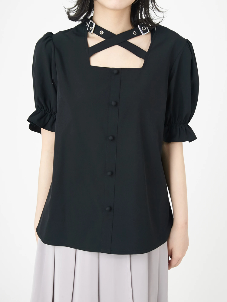 フロントクロスブラウス - Jamie エーエヌケー(ジェイミーエーエヌケー