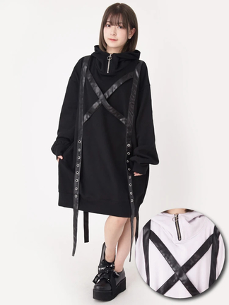 ハーネスBigパーカー - Jamie エーエヌケー(ジェイミーエーエヌケー)の