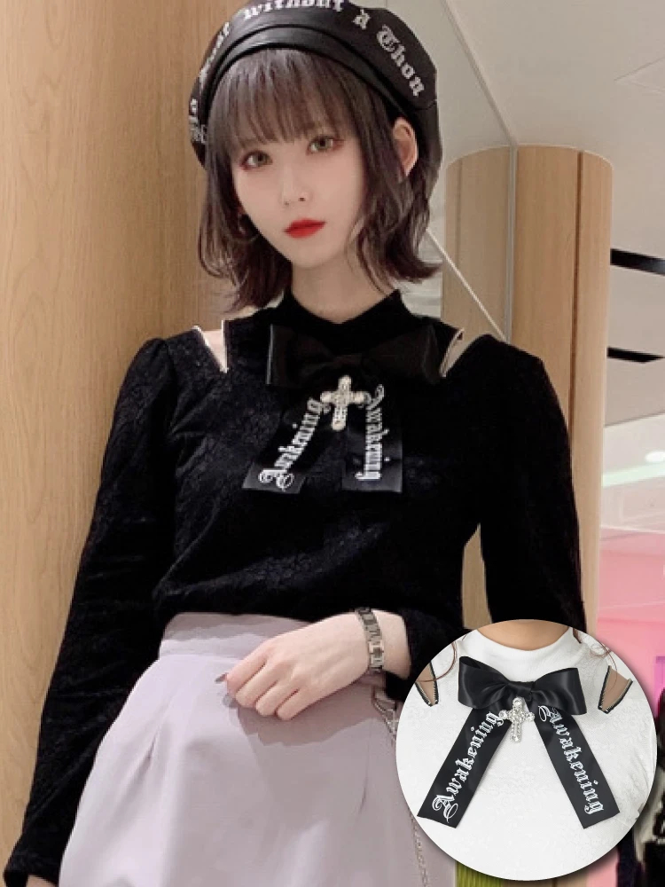 クロスリボンレーストップス - Jamie エーエヌケー(ジェイミーエー