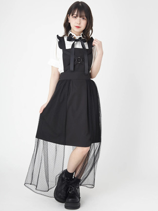 Jamie エーエヌケー ゴシッククロスティアードJSK ゴシッククロスティアードJSK - Jamie エーエヌケー(ジェイミー