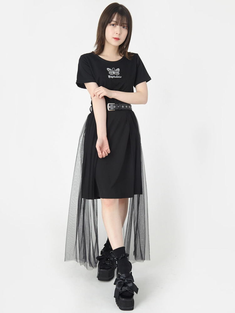 ベルト付きチュールスカート - Jamie エーエヌケー(ジェイミーエー