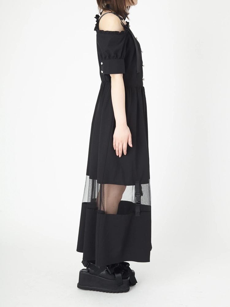 ワンショルダーマキシワンピース - Jamie エーエヌケー