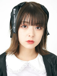 ゴシックプリントリボンバレッタ