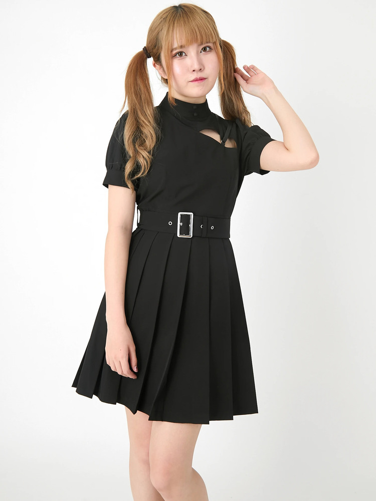 Jamieエーエヌケー ワンピース 配色OP - Jamie エーエヌケー(ジェイミーエーエヌケー)の