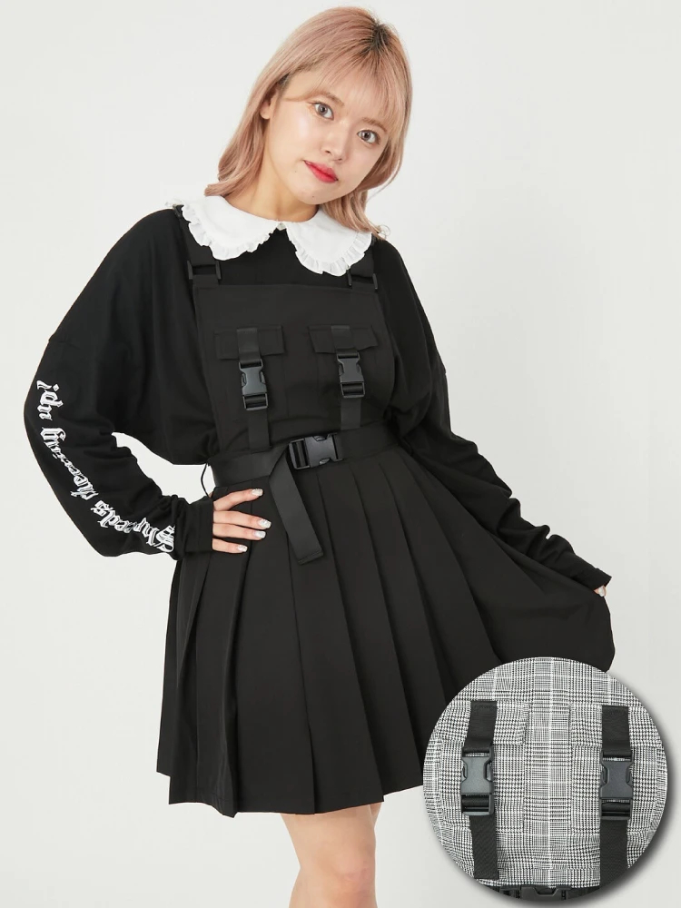 ストリートプリーツサロペット - Jamie エーエヌケー(ジェイミーエー