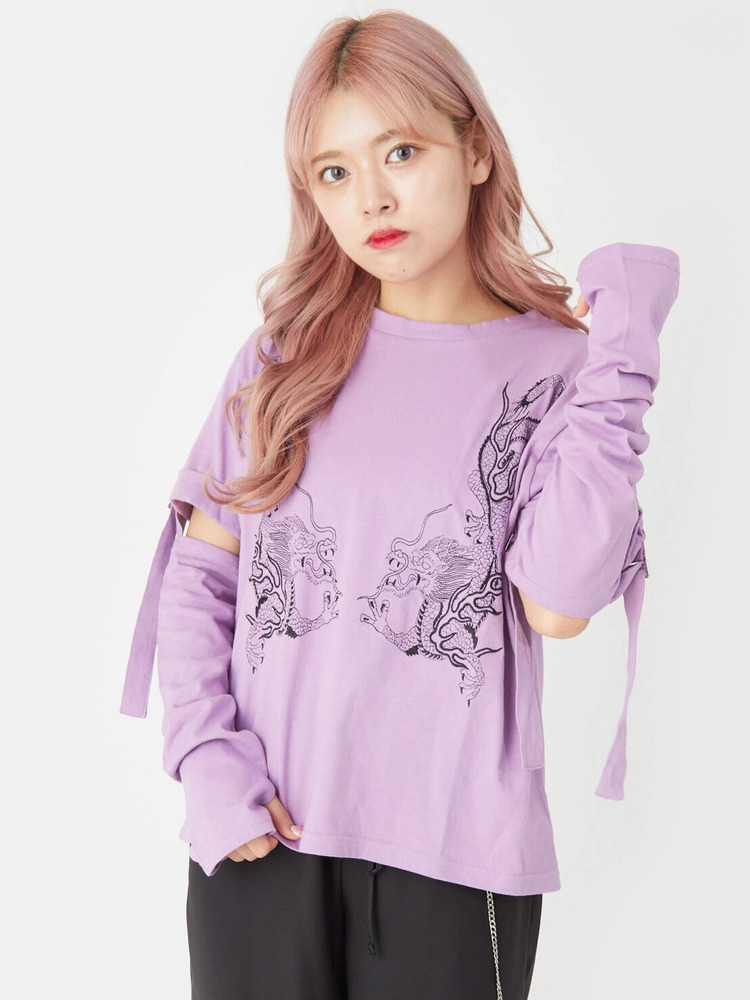 龍刺繍TOPS - Jamie エーエヌケー(ジェイミーエーエヌケー)のTシャツ