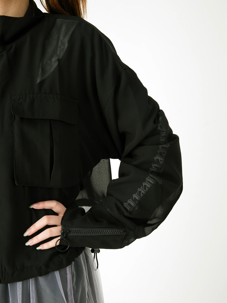 Jamieエーエヌケー パーカー シフォンパーカー - Jamie エーエヌケー(ジェイミーエーエヌケー
