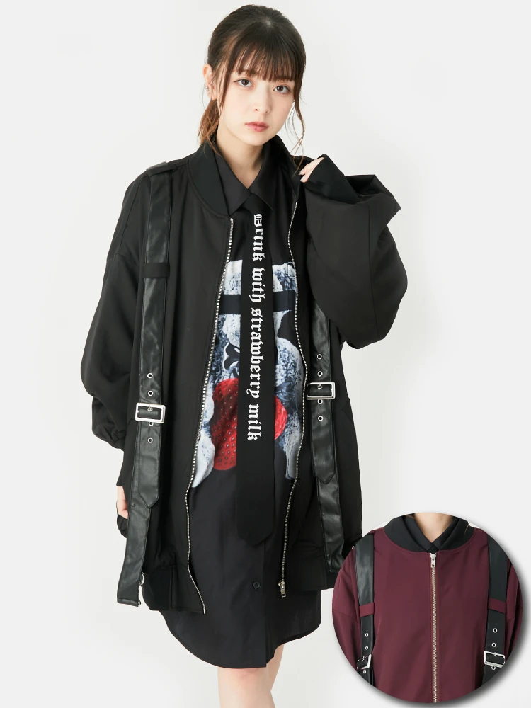 Jamieエーエヌケー ビッグシルエット ブルゾン Jamie エーエヌケー 