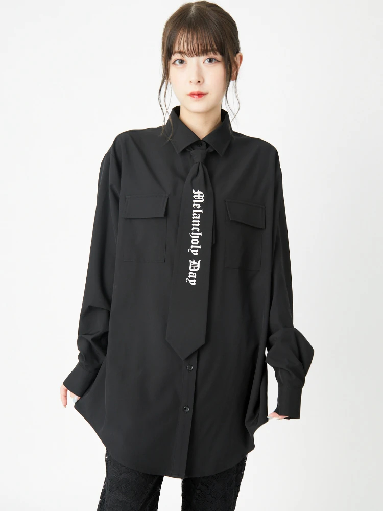 ネクタイゆるシャツ - Jamie エーエヌケー(ジェイミーエーエヌケー)の