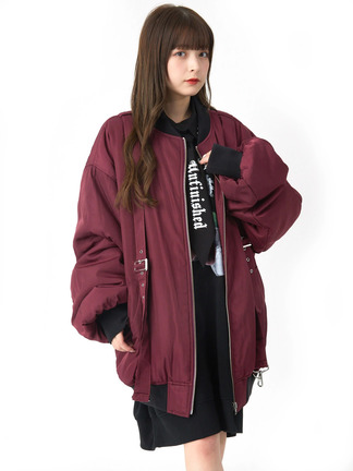 ハーネス中綿ブルゾン - Jamie エーエヌケー(ジェイミーエーエヌケー