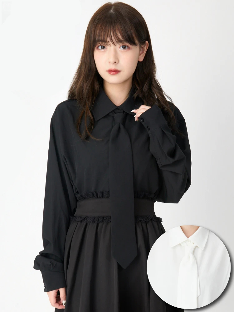 ネクタイゆるシャツ - Jamie エーエヌケー(ジェイミーエーエヌケー)の