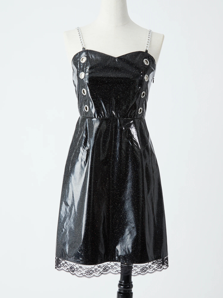 キラキラエナメルキャミOP - Jamie エーエヌケー(ジェイミーエー