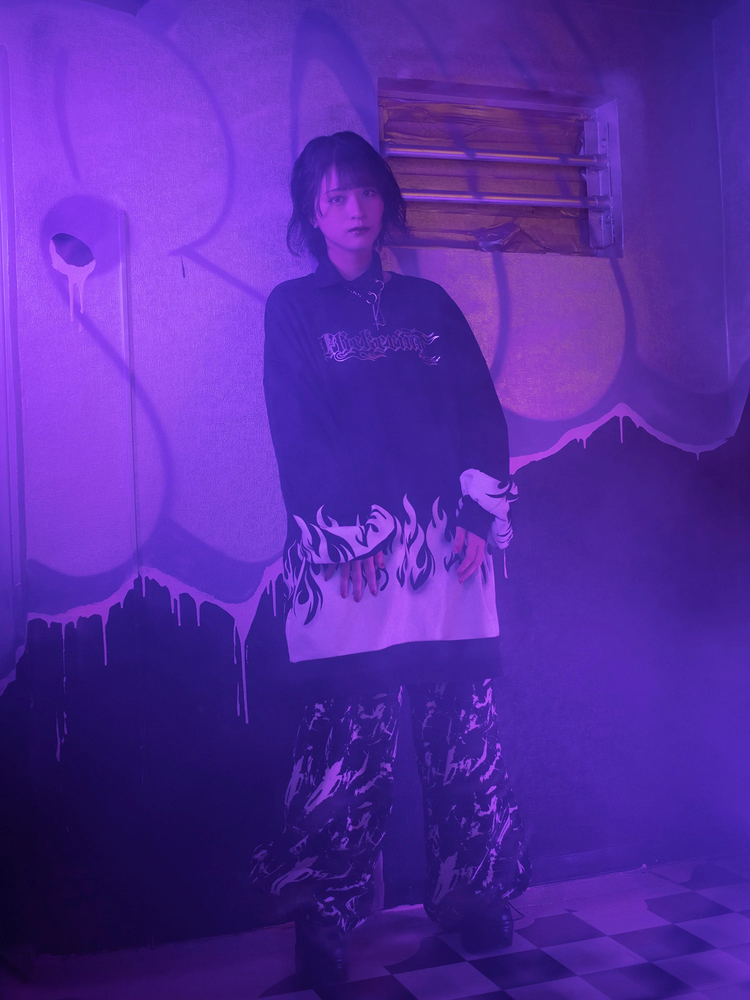 ファイヤープリントプルオーバー - Jamie エーエヌケー(ジェイミーエー