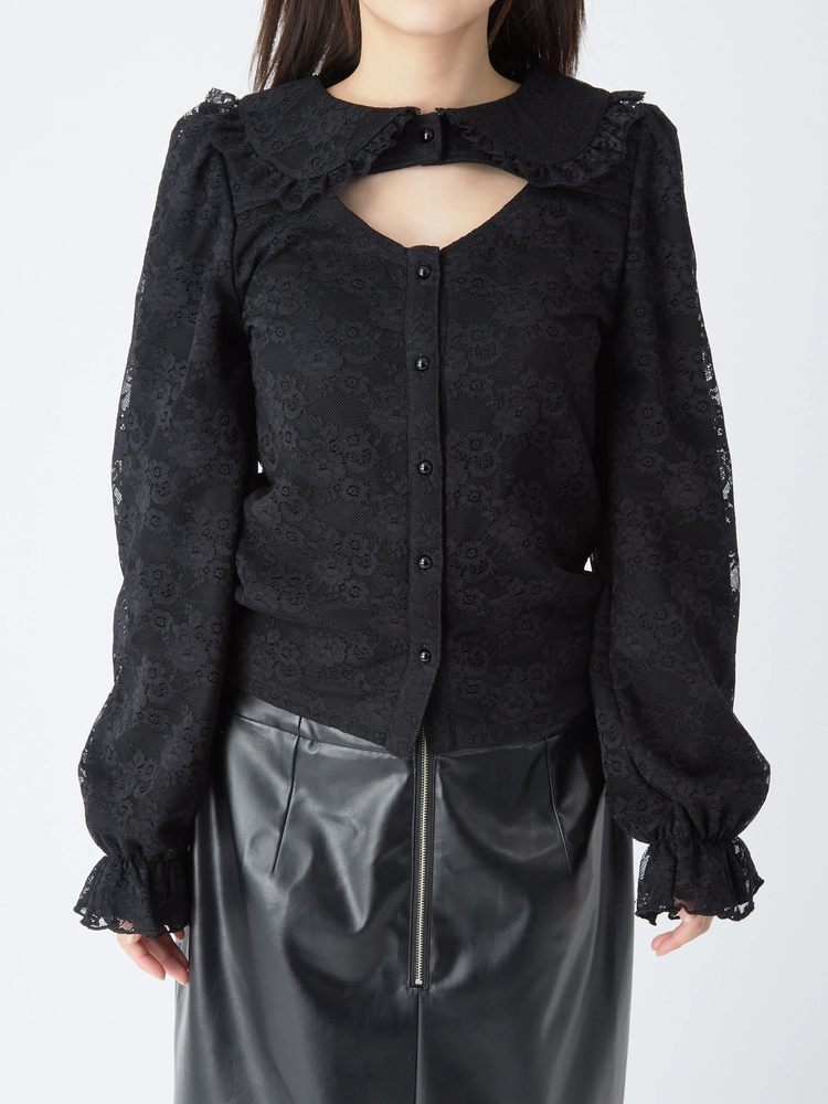 Jamieエーエヌケー☆最新☆新品☆完売☆ブラックチェリーレーストップス☆ ブラックチェリーレースTOPS - Jamie エーエヌケー(ジェイミーエー