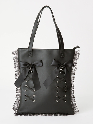 axes femme｜レースアップフリルバッグ | Rakuten Fashion(楽天