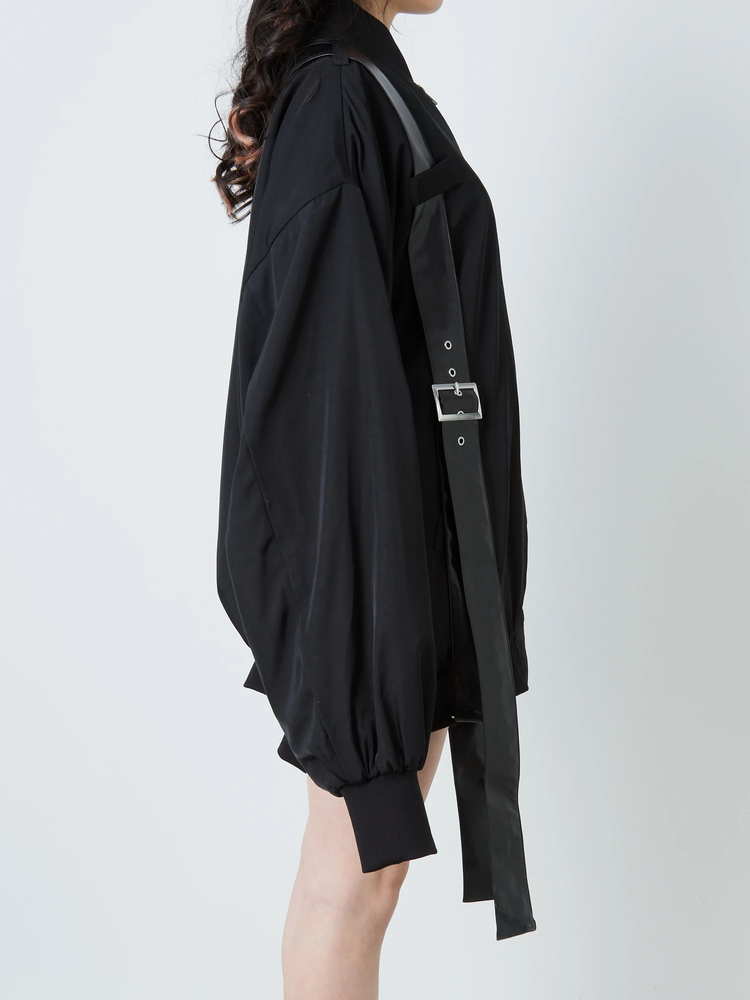 Jamie アウター ゴシックロゴファーブルゾン - Jamie エーエヌケー(ジェイミー