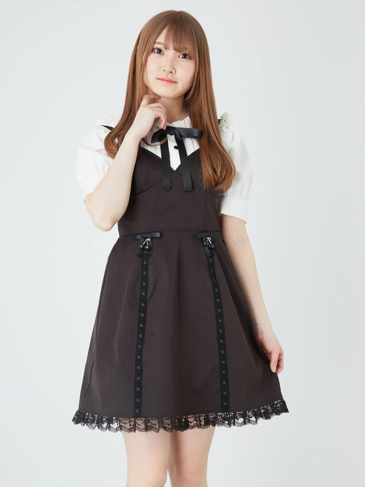 サテンキャミワンピース - Jamie エーエヌケー(ジェイミーエーエヌケー