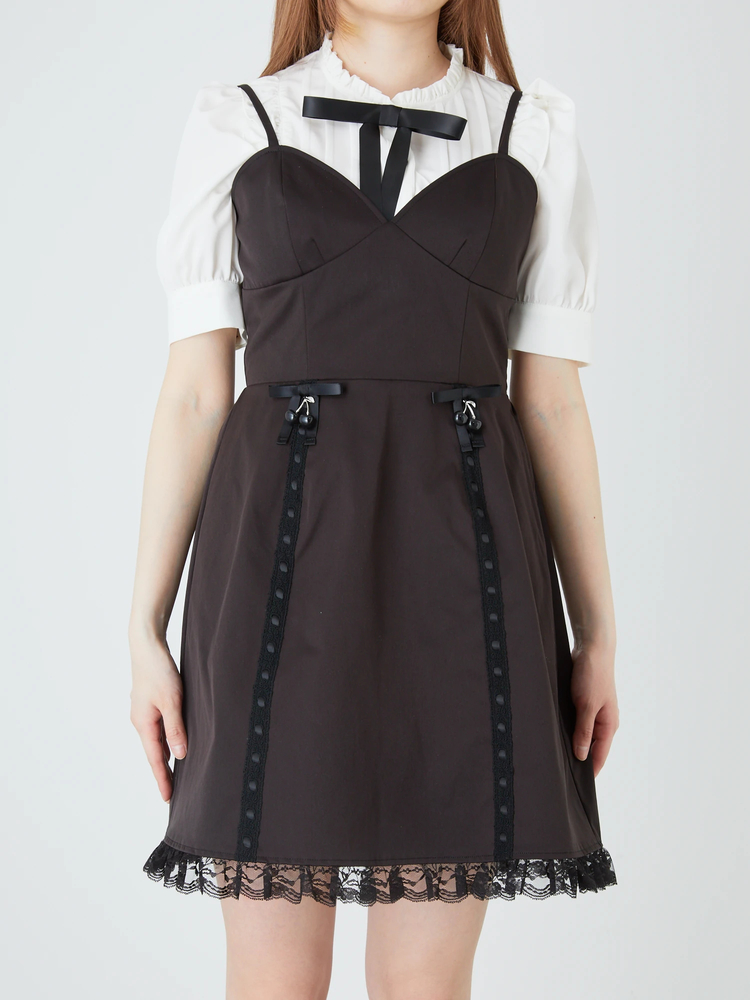 サテンキャミワンピース - Jamie エーエヌケー(ジェイミーエーエヌケー