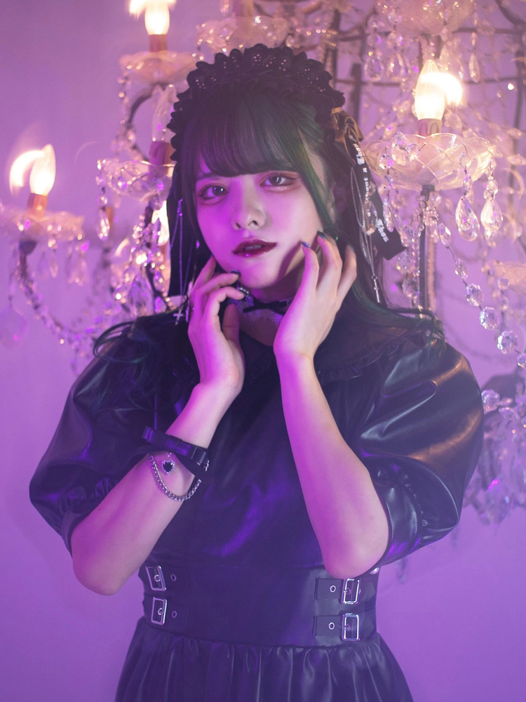 ゴシックプリントカチューシャ - Jamie エーエヌケー(ジェイミーエー