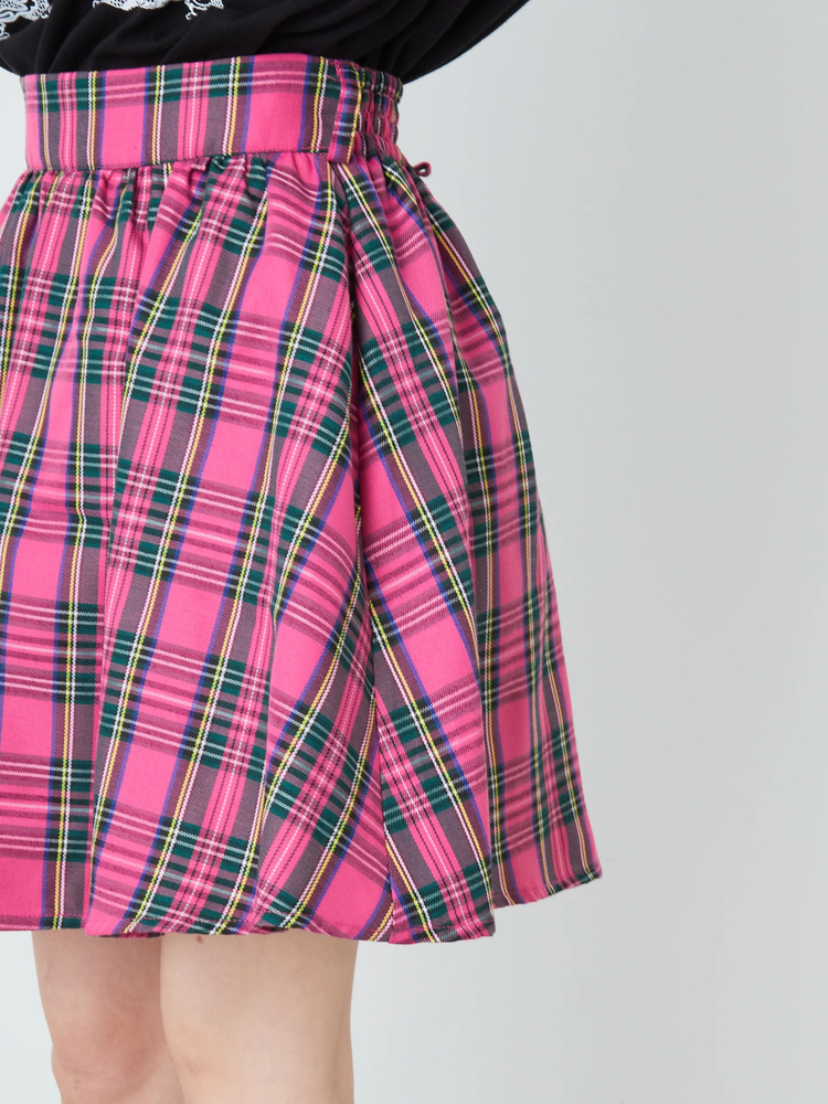 レザレクション　ウォームペプラムスカート スモーキーピンク XS レザレクション ウォームペプラムスカート スモーキーピンク XS