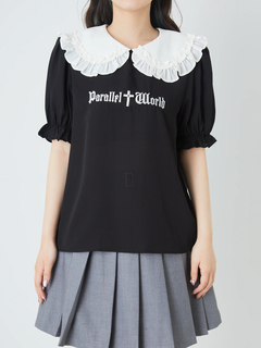 ゴシックロゴブラウス