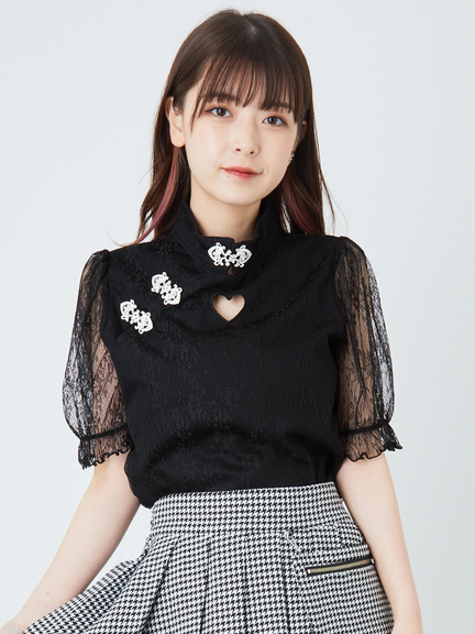 チャイナTOPS(ホワイト)