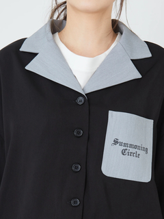 ハトメボーリングシャツJK