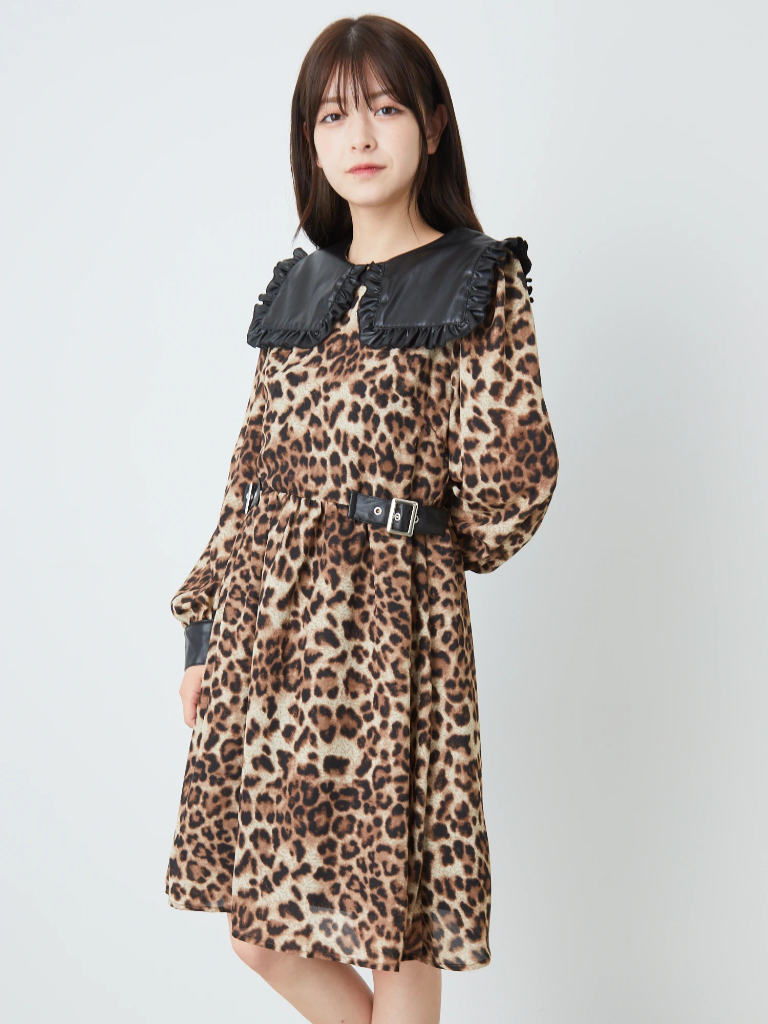 ACKA lady leopard one piece レオパード ワンピース