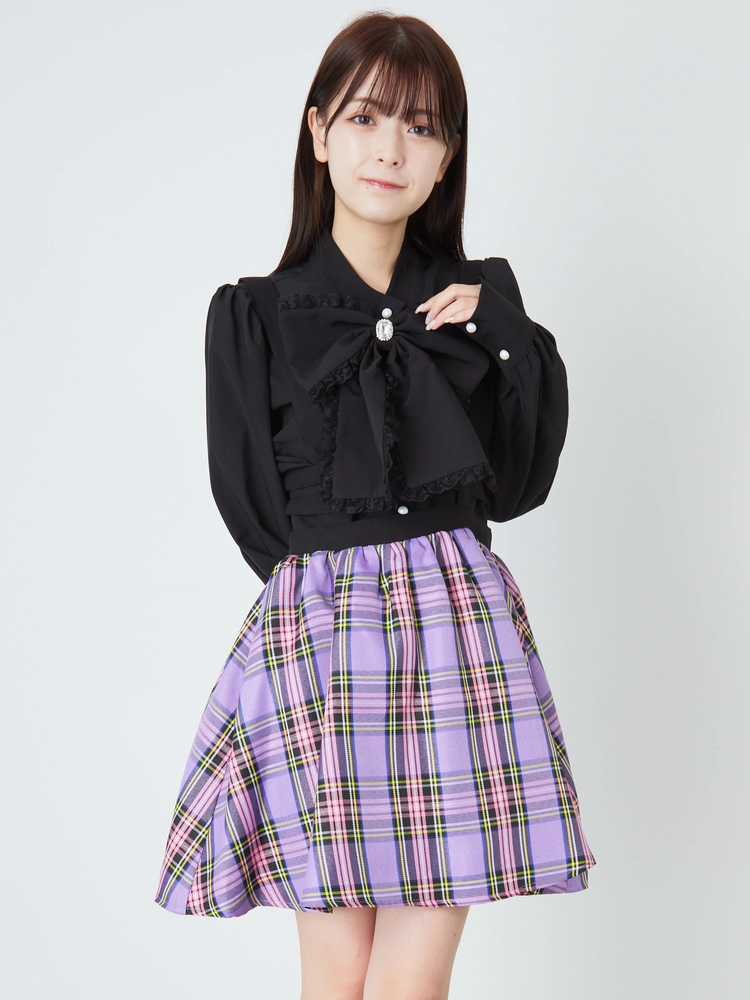 JNHearts ジェイエヌハーツ　チェックスカート 38 JNHearts ジェイエヌハーツ チェックスカート 38