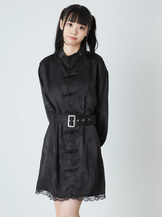 チャイナシャツワンピース - Jamie エーエヌケー(ジェイミーエー