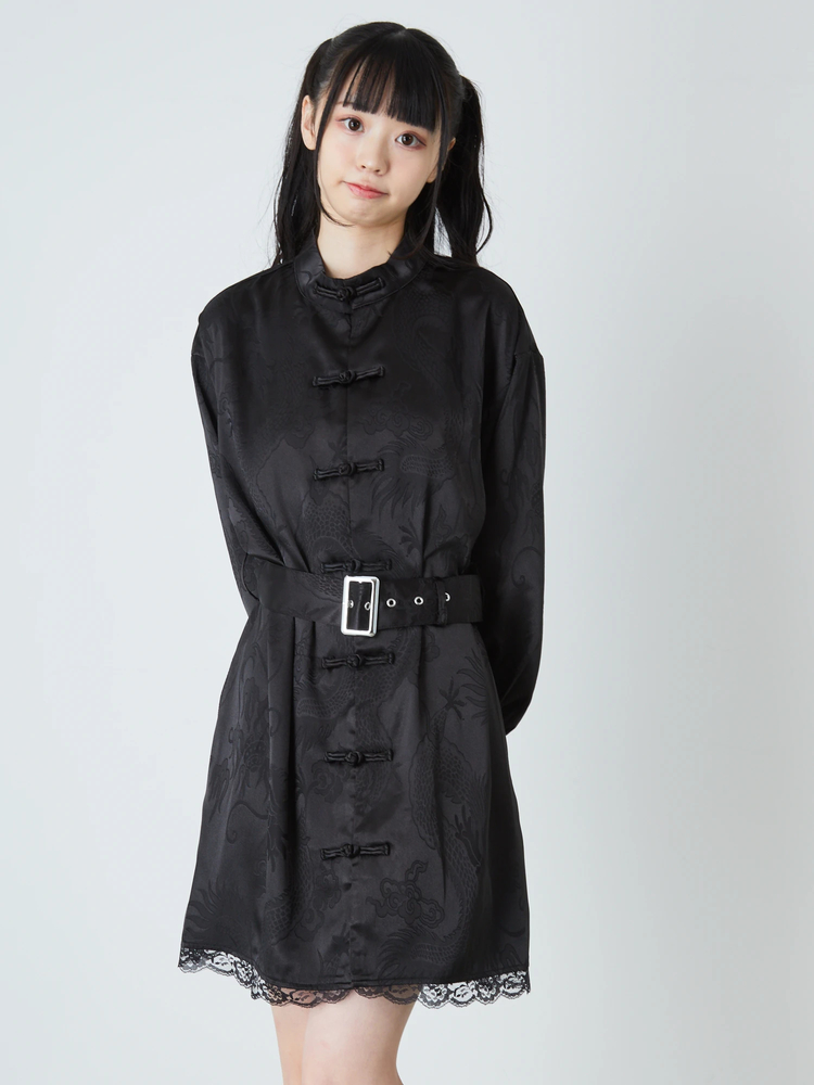 チャイナシャツワンピース - Jamie エーエヌケー(ジェイミーエー