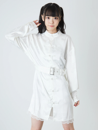 チャイナシャツワンピース - Jamie エーエヌケー(ジェイミーエー