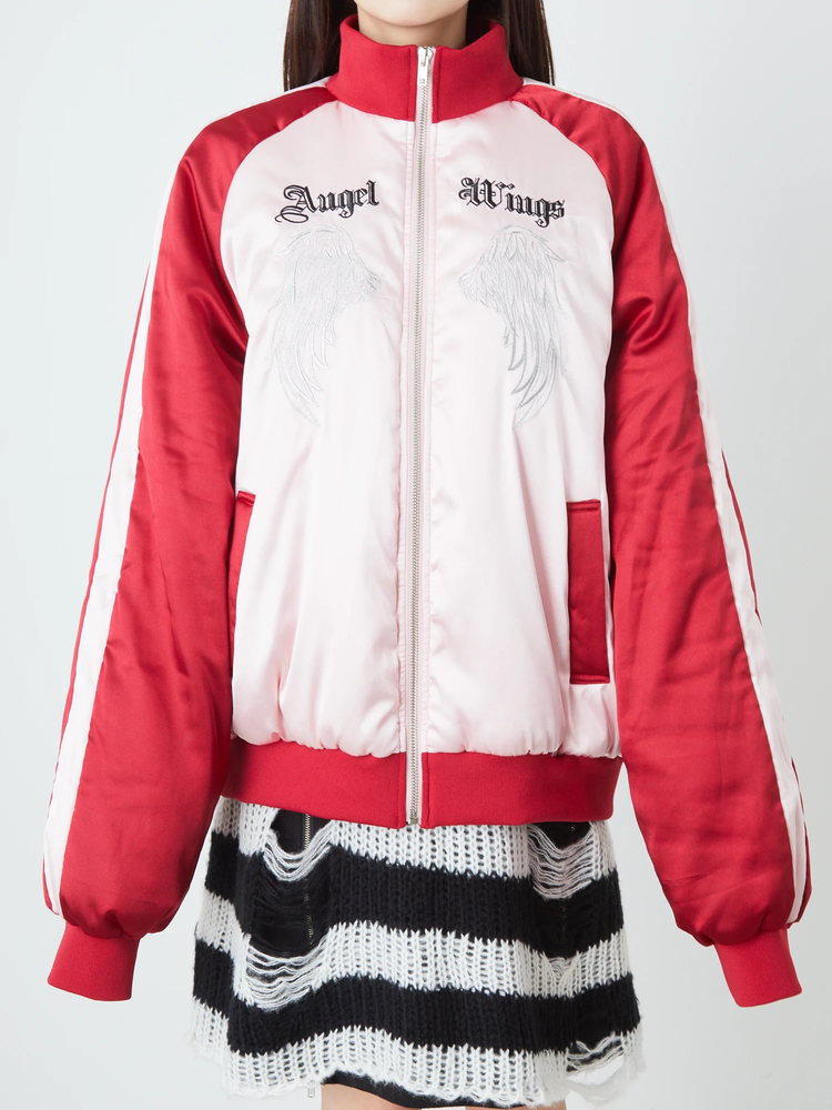 刺繍中綿スカジャン - Jamie エーエヌケー(ジェイミーエーエヌケー)の