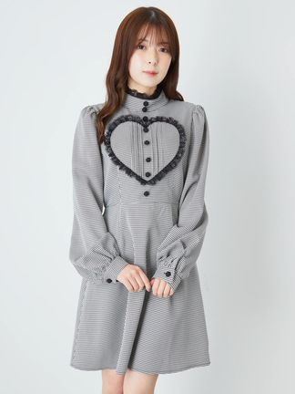 ハートタックワンピース - Jamie エーエヌケー(ジェイミーエーエヌケー