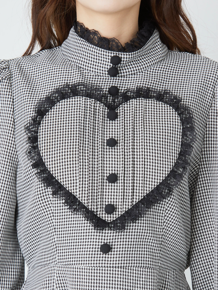 ハートタックワンピース - Jamie エーエヌケー(ジェイミーエーエヌケー