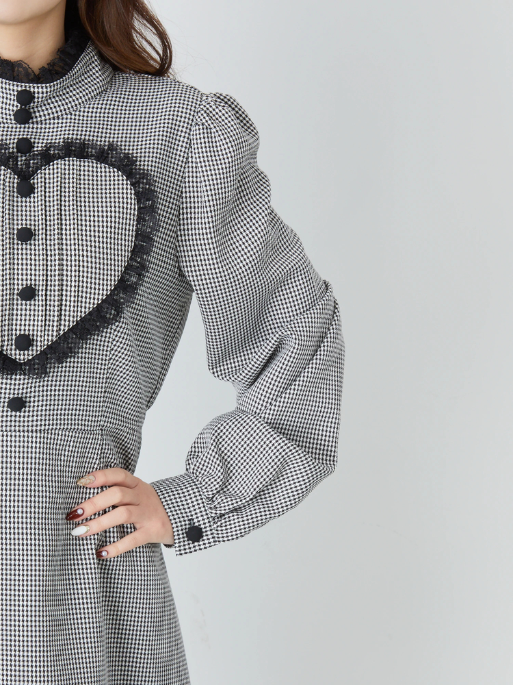 ハートタックワンピース - Jamie エーエヌケー(ジェイミーエーエヌケー