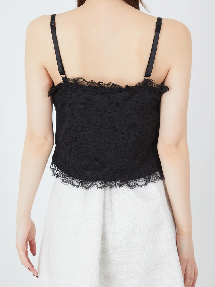 Jamieエーエヌケー☆最新☆新品☆完売☆ブラックチェリーレーストップス☆ ブラックチェリーレースTOPS - Jamie エーエヌケー(ジェイミーエー