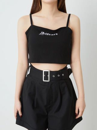 ゴシックロゴキャミ - Jamie エーエヌケー(ジェイミーエーエヌケー)の