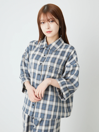 チェックシャツ - Jamie エーエヌケー(ジェイミーエーエヌケー)の