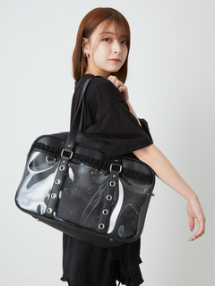 クリアポケット合皮Bag